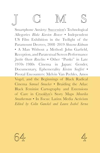 Journal of Cinema and Media Studies, vol. 64, no. 4