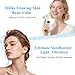 Cold Heat Facial Massager for Face Neck Tightening Lifting Depuffing,7-in-1 Red Light Therapy Sculptor Tool& Depuffer Wand,Cooling LED Electric gua sha Lift Device,Reduce Forehead Frown Smile Lines