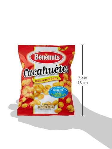 Cacahuètes Grillées Et Salées Benenuts Le Sachet De - vue 4
