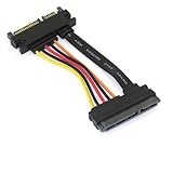 22 Pin Male to 22 Pin Female SATA III Extension Cable 2.35 Inches