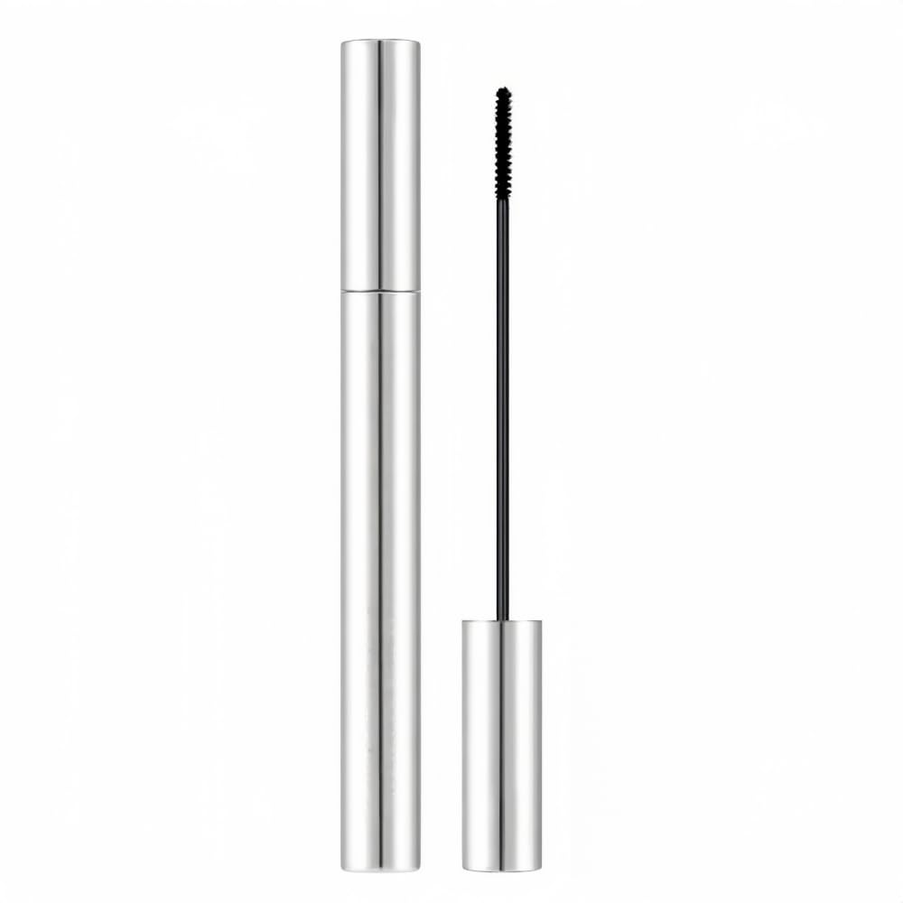 Mascara in Black, Waterproof Mascara with Tiny Brush for Fine Short Lashes, Long-Lasting, Smudge-proof, Length and Thickening