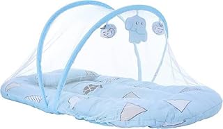 ناموسية من القطن والفايبر للاطفال مع استاند العاب والعاب سوفت للبيبي لتنمية المهارات بجودة عاليه ارتفاع 15 سم الوان مختلفة للاختيار (بنت)