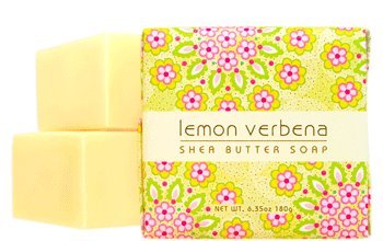 French Milled Soap Squares (Set of 3) (Lemon Verbena)