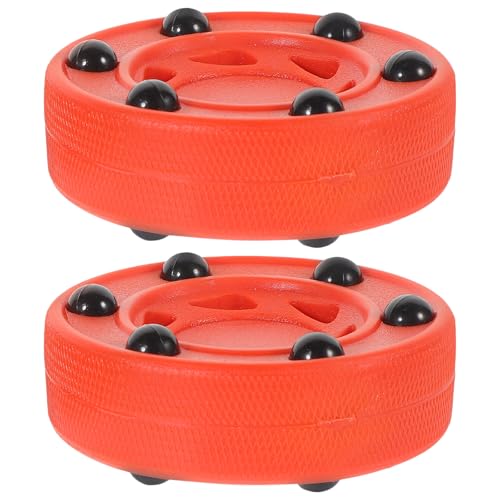 Rondelle de hockey sur palette haute densité - Palet de roller hockey résistant premium