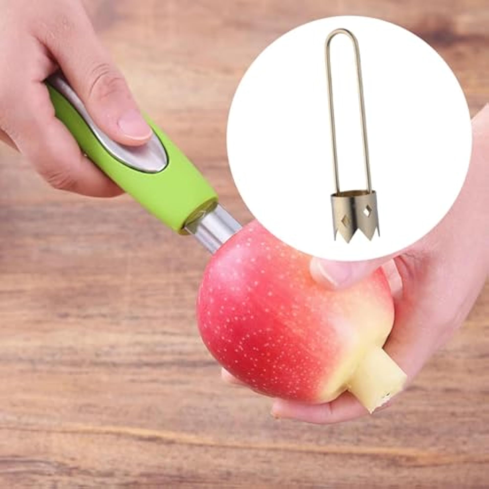 Stainless Steel Fruit Core Remover for Pepper Seed Removal