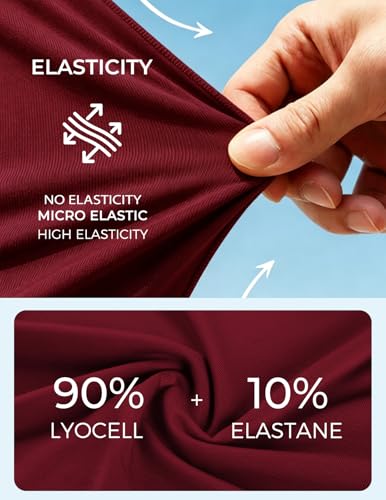 Kate Kasin Womens Off The Shoulder Tops, Summer Cowl Neck Slim Fit Top, Y2K Going Out Shirts Outfits 2026 Wine — view 4