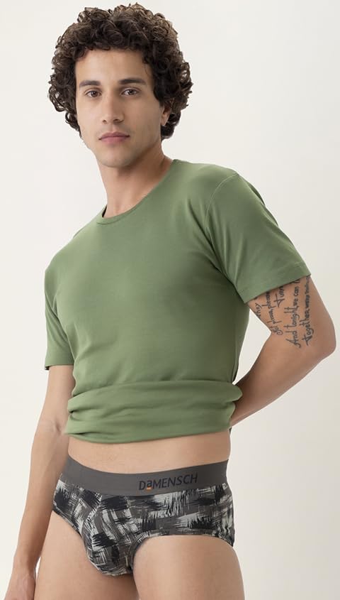 Image of DAMENSCH Men's Regular Fit Solid Brief