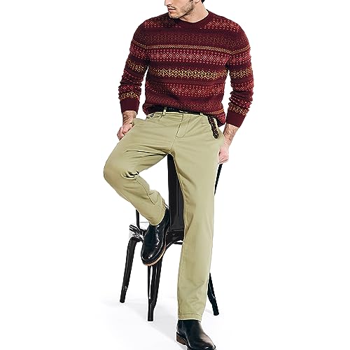 Nautica Men's Fair Isle Crewneck Sweater4