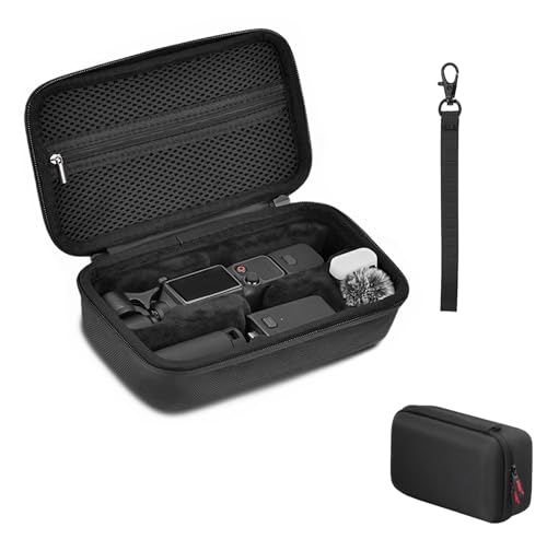 SHEAWA for DJI Osmo Pocket 4 �P�[�X ���[�o�b�O �ϏՌ� EVA�n�[�h�P�[�X �L���[�����O�P�[�X �i�C���� ��� �~�j�O�r�AMic3�g�����X�~�b�^�[�A�n���h���A�W���o���N�����v�A�P�[�u���Ȃǂ̃A�N�Z�T���[�����[�\