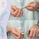 Professional Cuticle Cutter & Pusher Trimmer Manicure Tools with Double Spring– Perfect Nail Care Tool for Manicure & Pedicure Beauty at Home/Spa/Saloon (Silver) - Image 5