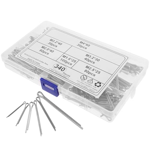 LIFKOME 340�X�e�����X�� �[�s���Z�b�g M1.6�`M4�T�C�Y���l�@�B�Œ�p �����s���l�ߍ��킹�L�b�g �Y�Ɨp�t�@�X�i�[�H��