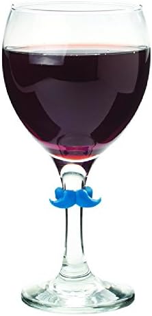Wine Glass Charms: 6 X Cheese And Wine Charms - The Big Kitchen