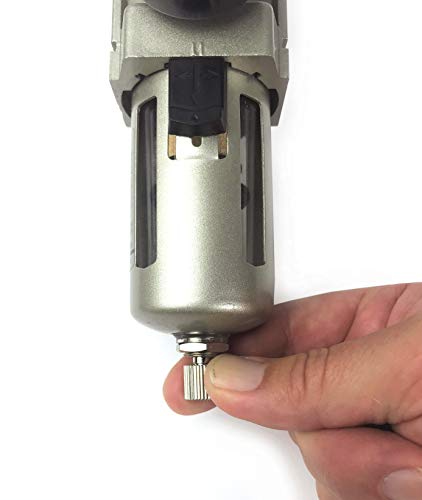 Primefit FLR3802G Frl3802G 3/8 Inch Filter Regulator Lubricator (Frl) 3 In 1 Combo W/Gauge thumb #1