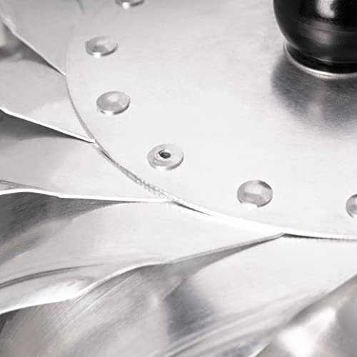 STERR Kaminaufsatz Kugelförmig 150 mm - Schornsteinabdeckung, Schornsteinaufsatz - Schornsteinabdeckung Aluminium, Kugelaufsatz – Kaminabdeckung – SRC150AB