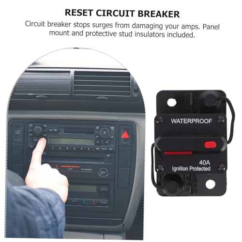 Disyuntor fusible para automoción y náutica panel de 12V a 36V 4