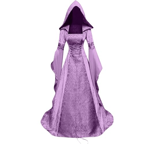 OIOLOYJM Renaissance Costume Women Medieval Sexy Plus Size Witch Vampire Gothic Halloween Costumes Woman 2025 Clothes Dresses