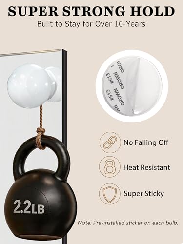 Image of Waneway 14 Bulbs Vanity Lights for Mirror, Plug in Power Adapter & Touch Control Dimmer, 3 Color Modes, 1260 Lumens, Stick on LED Makeup Lights Kit (Mirror Not Included)