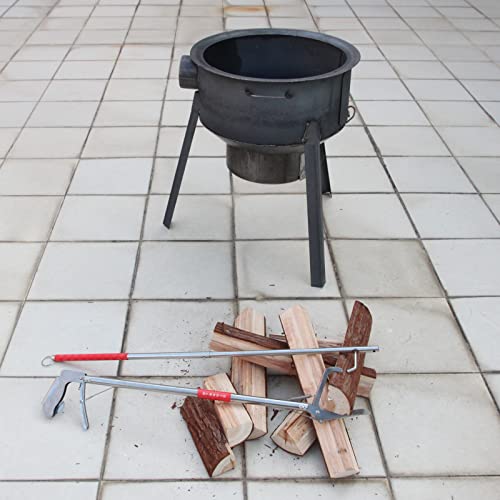 Raomeide 30In Fireplace Tongs Log Grabber, Fire Tongs For Fire Pit, Campfire Firewood Tongs Outside #TOP3