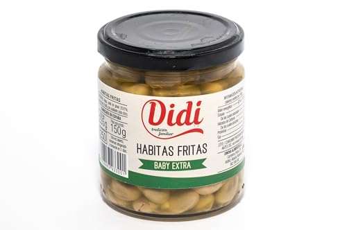 DIDI HABA FRITA CON ACEITE OLIVA BABY TARRO 235GR