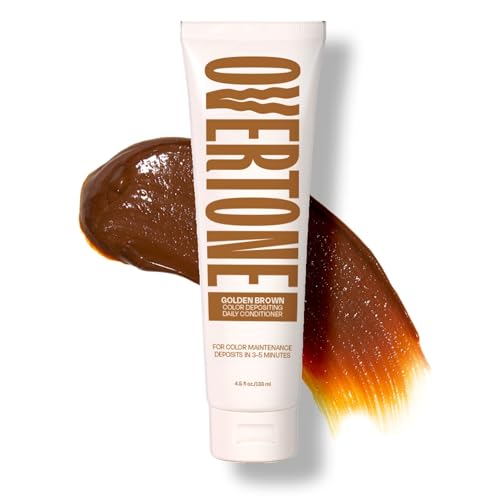 Overtone Daily Color Depositing Conditioner Golden Brown