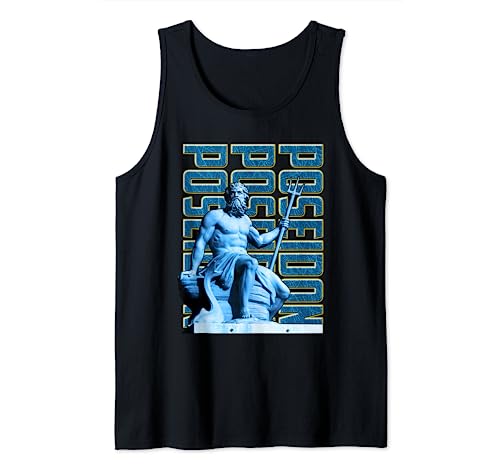 Mitología griega antigua - Poseidón - Dios del mar Camiseta sin Mangas