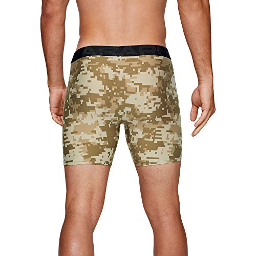 Image of Under Armour mens Multi-pack Performance Tech Boxerjock Brief, 6 inch Inseam, All-day Comfort & Soft