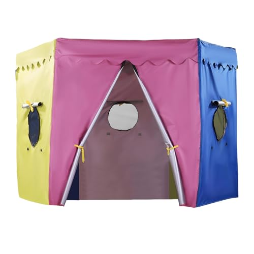 Tienda de campaña impermeable con protección UV, toldo al aire libre para jardín, piscina, picnic, camping, refugio de lona para niños y diversión familiar