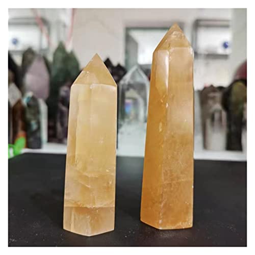 Pointe de Calcite Jaune Libératrice d'Énergie positive - 3