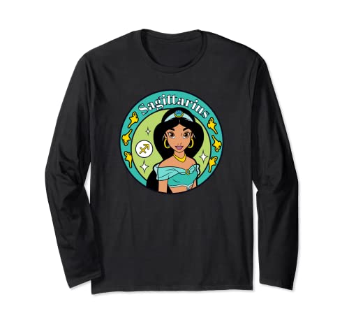T-shirt Jasmine Sagittaire Disney manches longues : cadeau anniversaire idéal