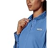 Columbia-Womens-PFG-Tamiami-II-UPF-40-Long-Sleeve-Fishing-Shirt Columbia Women's Tamiami II Long Sleeve Shirt, White Cap(blue), X-Large