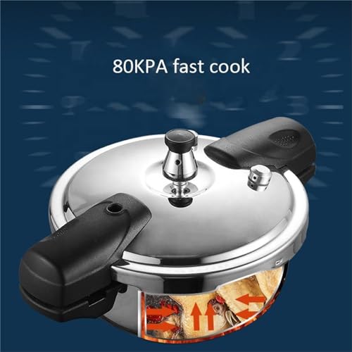 Olla a presión de acero inoxidable 2.4 L miniatura 2