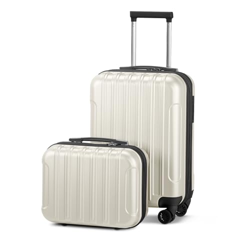 Karl home Expandable Carry on Luggage Airline Approved, 2 Piece H...