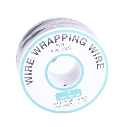 ERYUE Cavo Avvolgente in Filo di Rame Fine 30AWG Cavo Flessibile Placcato in Stagno 250M per Scheda Madre del Laptop