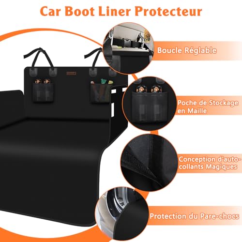 Alfheim Protection Imperméable et Anti-Dérapante pour Coffre de Voiture – vue 4