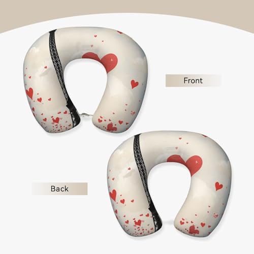 Almohada espuma memoria tamaño mediano para viaje miniatura 4