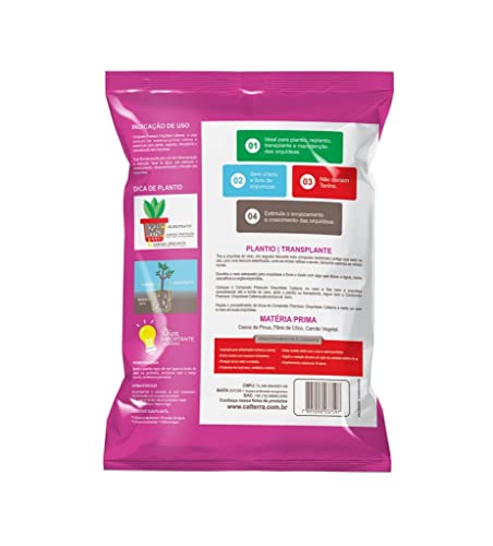 Composto Premium Substrato Para Orquídeas 1kg - Calterra