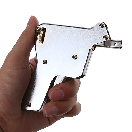 Lock Pick Gun Locksmith Tool Door Lock Opener Unlocking Tools Universal Unlocking Lockpicking Set, Silver - Image 3