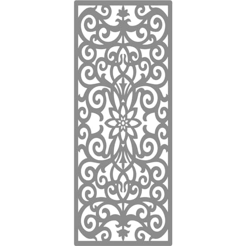 Image of 19 3 /8 inchW x 49 3 /8 inchH x 3 /8 inchT Buel Decorative Fretwork Wall Panels in Architectural Grade PVC