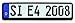 Produktbild HP-Autozubehör 18508 Kennzeichenhalter Mattschwarz