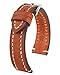 Produktbild HIRSCH Herren Uhrenarmband Sattelleder Modell Liberty 22 mm Goldbraun