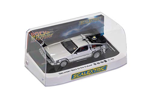 Scalextric Back To The Future Delorean 1:32 Limited Edition Slot Race Car C4117 #TOP1