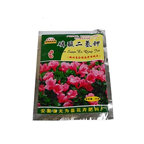 Centraliain Potassium Dihydrogen Phosphate Fertilizer, 2 Bags 40g Flower Vegetable Planting Potassium Dihydrogen Phosphate Fertilizer
