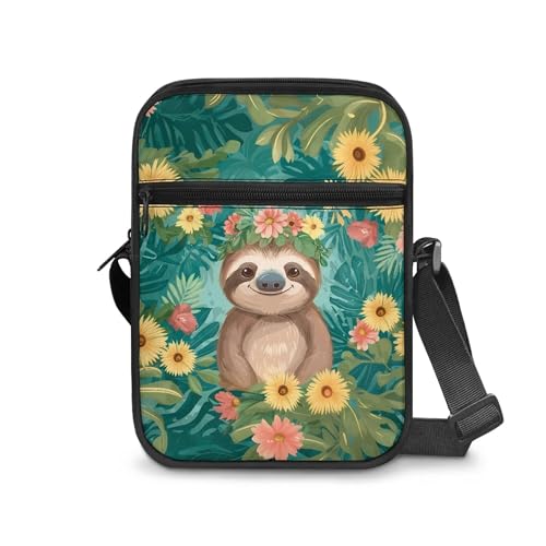 Medium Crossbody Messenger Bags Lightweight Sling Bags for Women Trendy with Adjustable Strap Pockets Zipper