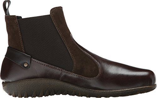 NAOT Women's Konini Chelsea Boot,Walnut Leather/Hash Suede/French Roast Leather,, 83