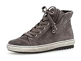 Gabor 33.754 Gabor Jollys Damen Stiefeletten,Schnürstiefelette,Stiefelette/ RöhrliStiefel,Chukka Boot,Halbstiefel,Schnürboots,Bootie,Reißverschluss,Damen-Schuhe,Frauen,wallaby(grau)