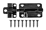 AjustLock 3 Inch Barrel Bolt Lock (Zinc Black)