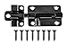 AjustLock 3 Inch Barrel Bolt Lock (Zinc Black)