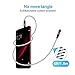 [2-Pack]3.5mm Headphone Extension Cable 1.8M,CableCreation 6 Feet 3.5mm Male to Female Stereo Audio Extension Cable with Gold Plated Connector,Black and White