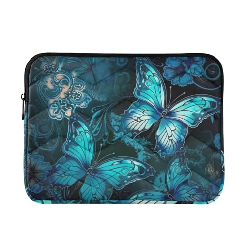 Funda para Laptop Blue Butterfly 13-14 pulgadas impermeable miniatura 1