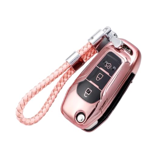 Funda llave para S-MAX con acabado protector refinado azul texturizado antidesgaste 2